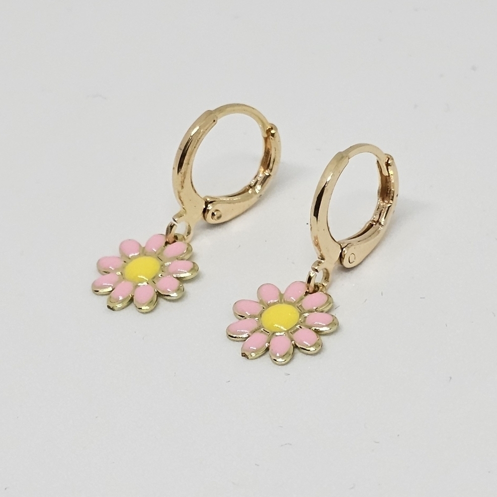 Pink Daisy Jewelry Set - Picture 4 of 5